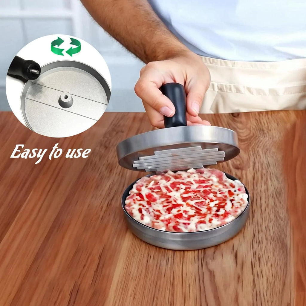 Aluminum Hamburger Patty Maker for BBQ and Grill