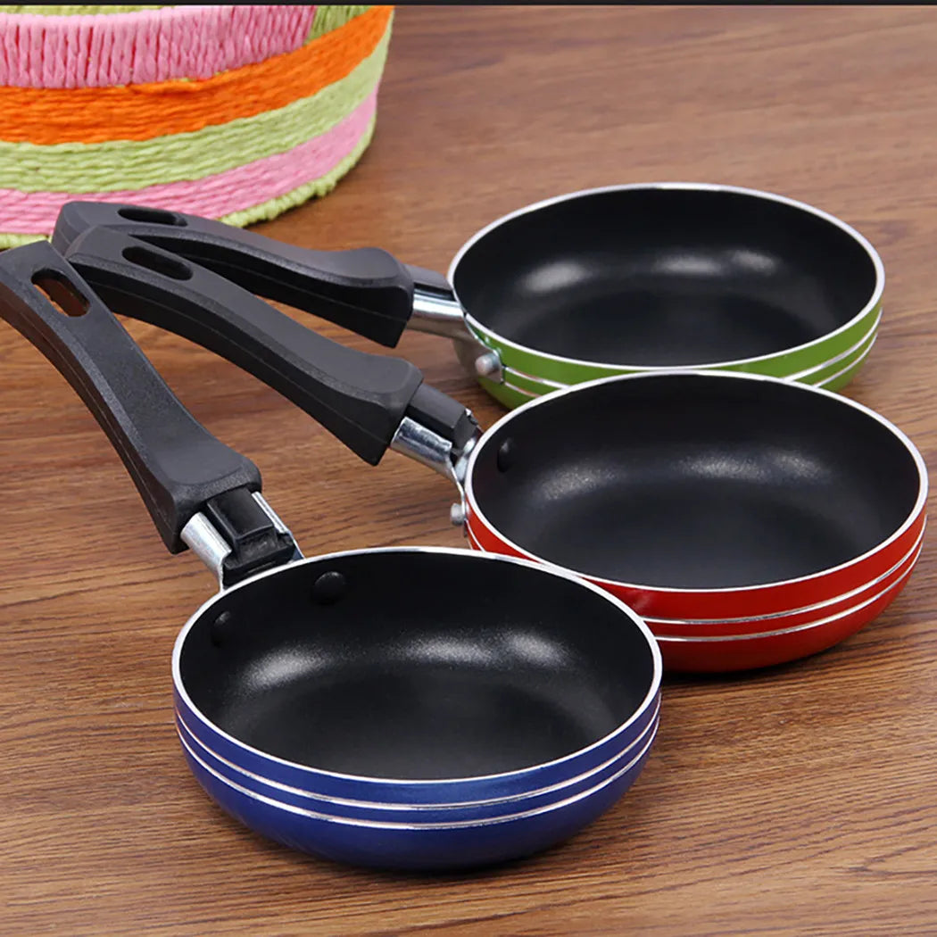 Mini Non-Stick Steel Frying Pan (12-18cm)