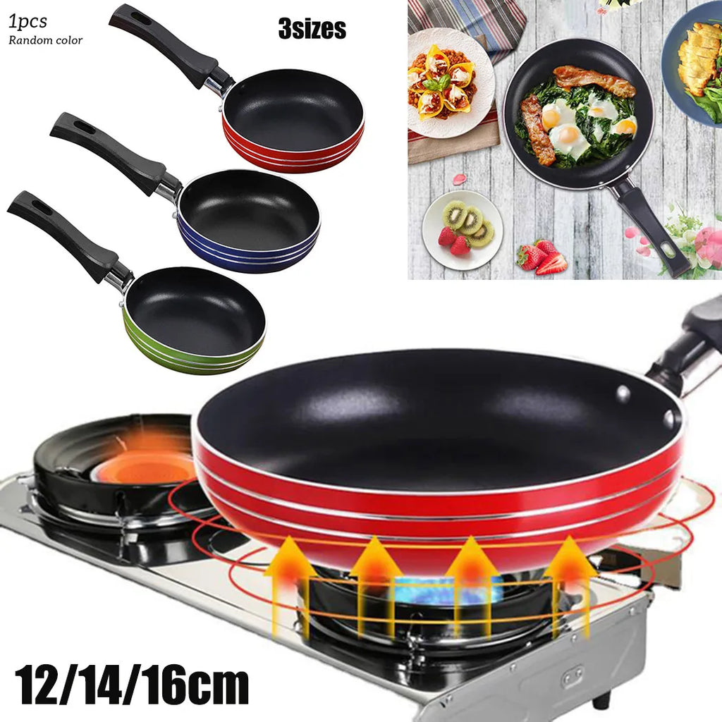 Mini Non-Stick Steel Frying Pan (12-18cm)