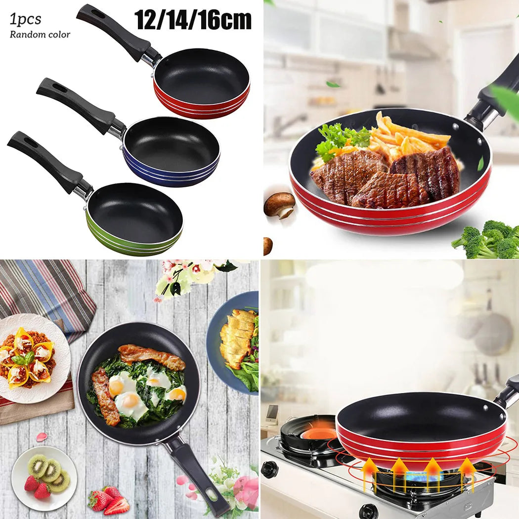 Mini Non-Stick Steel Frying Pan (12-18cm)