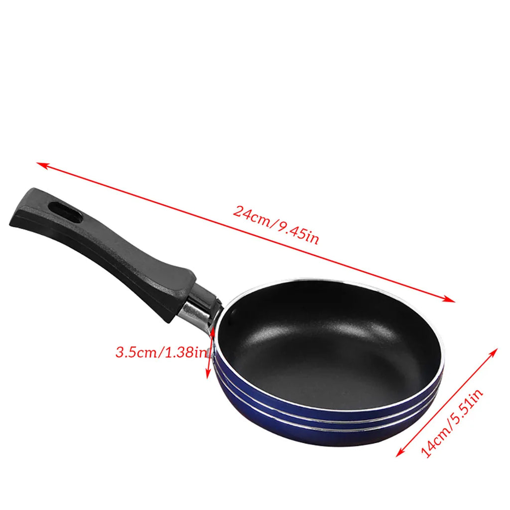 Mini Non-Stick Steel Frying Pan (12-18cm)