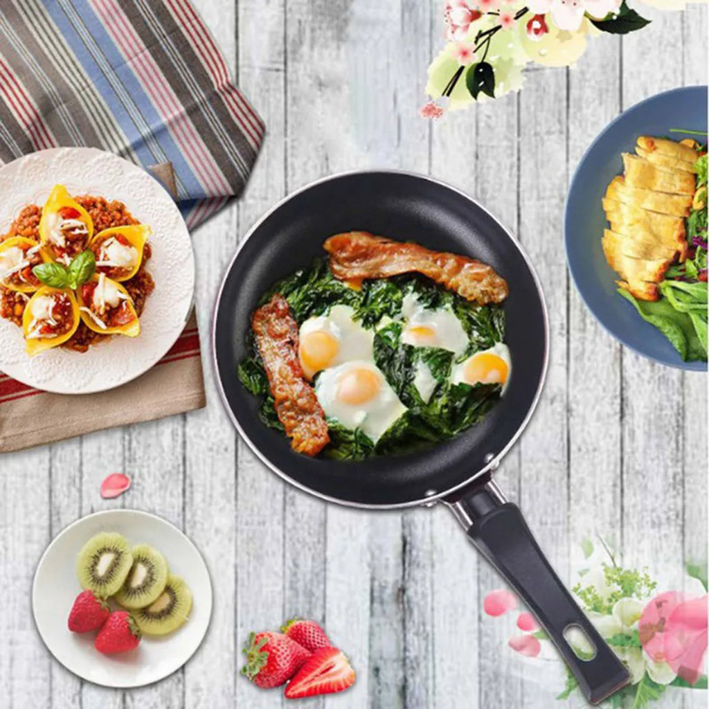 Mini Non-Stick Steel Frying Pan (12-18cm)