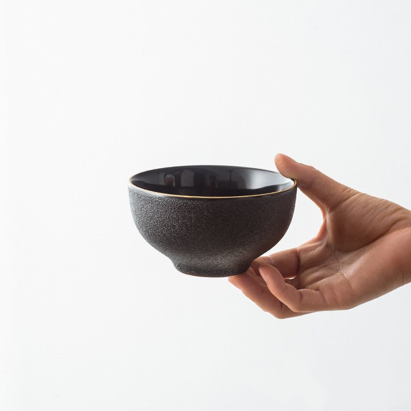 Black Ceramic Tableware Plate Bowl Fruit Plate Phnom Penh - The Stuff Dept