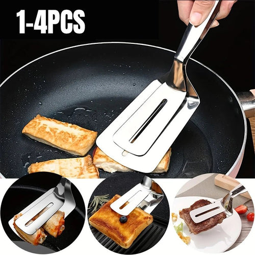Locking Stainless Steel Kitchen Tongs - The Stuff Dept