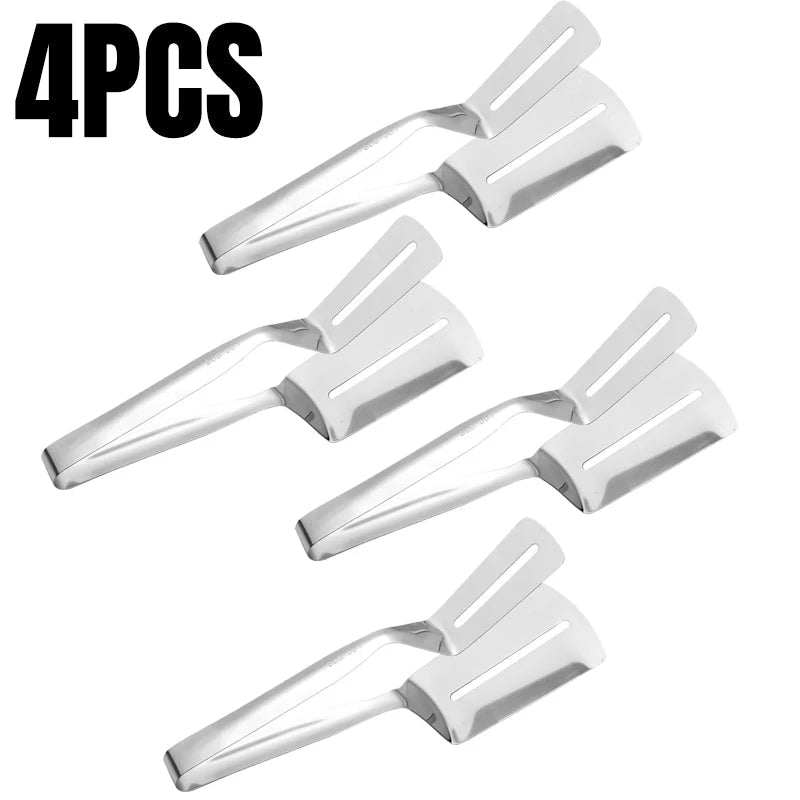 Locking Stainless Steel Kitchen Tongs - The Stuff Dept