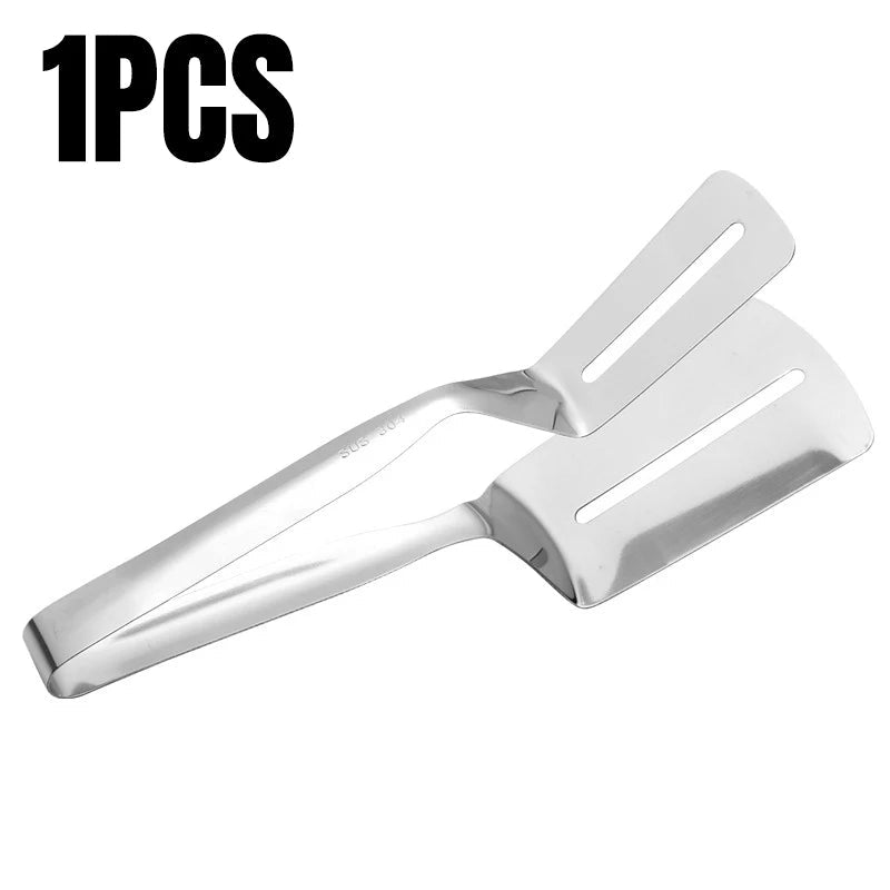 Locking Stainless Steel Kitchen Tongs - The Stuff Dept