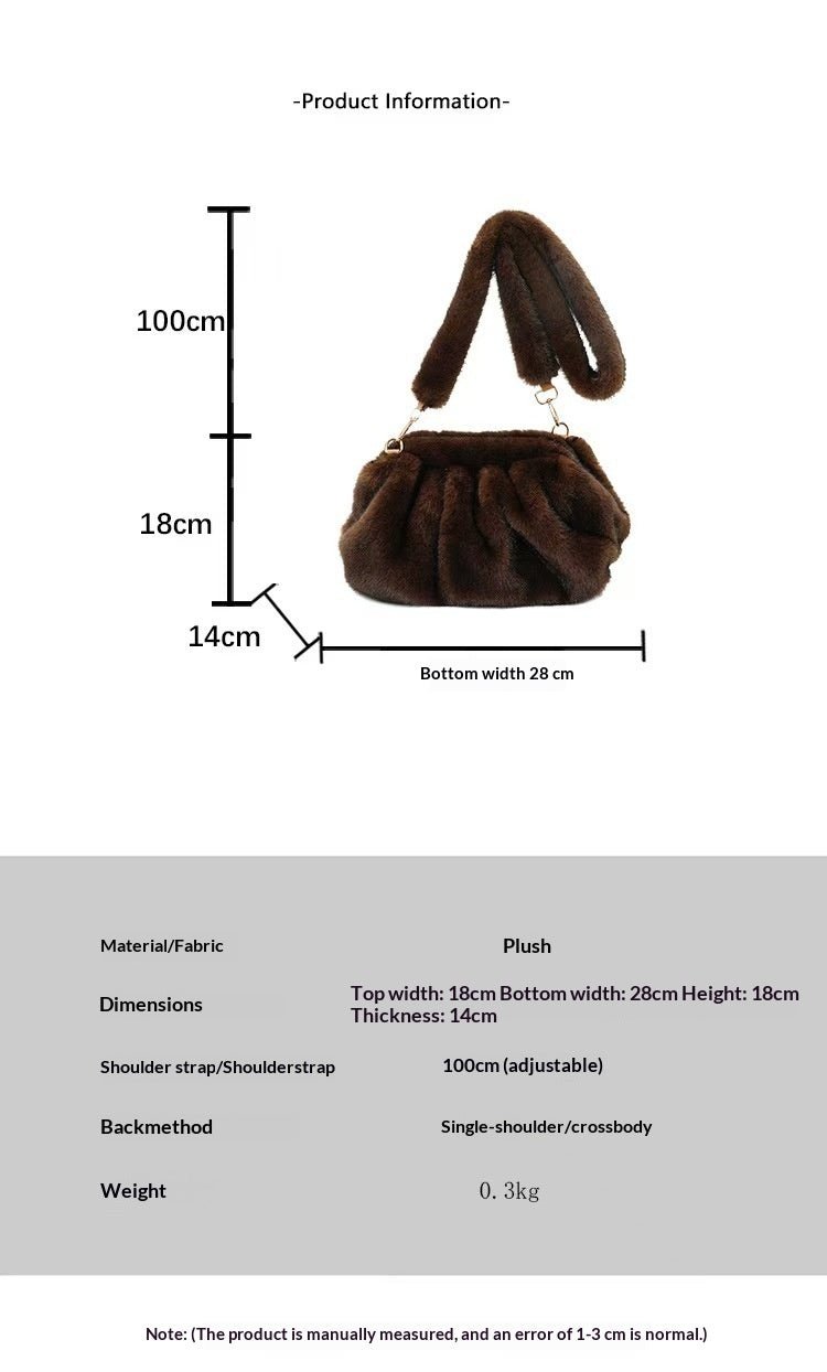 Luna Plush Cloud Bag - The Stuff Dept