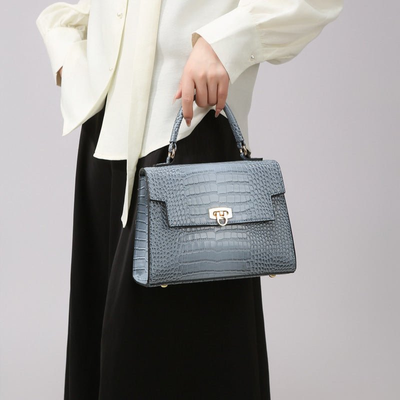 Megan Croc Tote - The Stuff Dept
