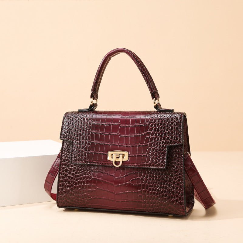Megan Croc Tote - The Stuff Dept