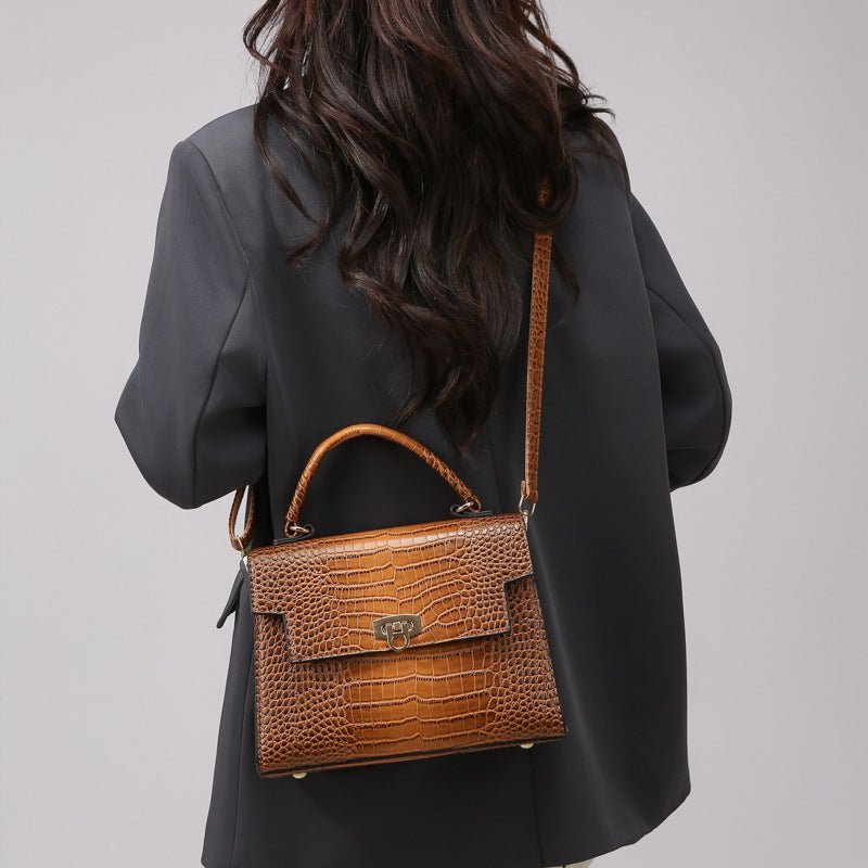 Megan Croc Tote - The Stuff Dept