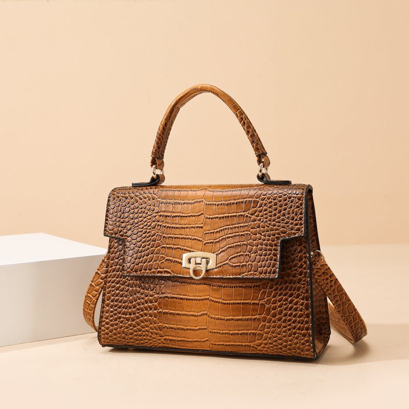 Megan Croc Tote - The Stuff Dept