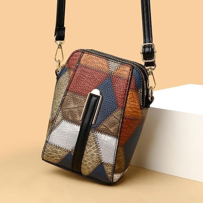 Nora Two-Tone Shoulder Bag - The Stuff Dept