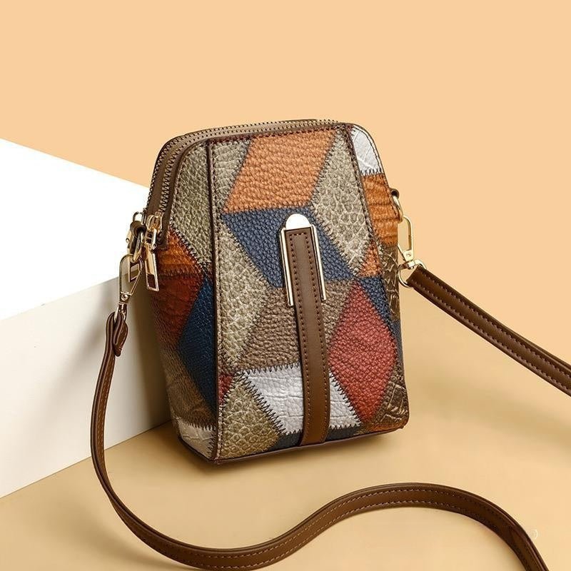 Nora Two-Tone Shoulder Bag - The Stuff Dept