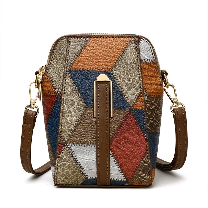 Nora Two-Tone Shoulder Bag - The Stuff Dept