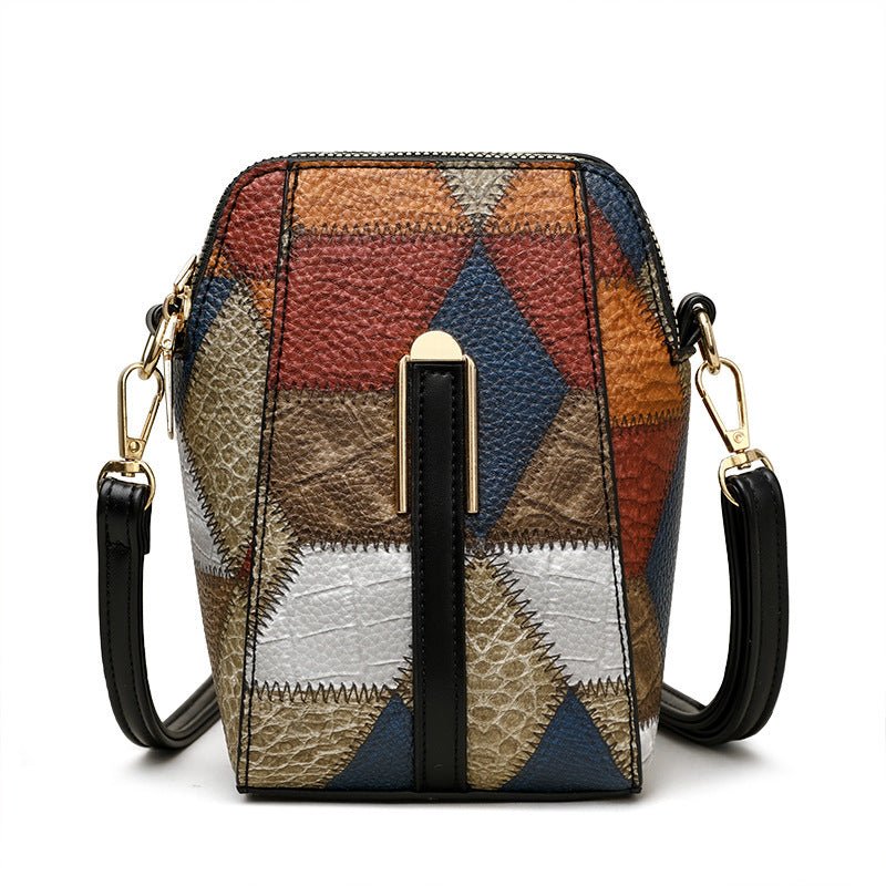 Nora Two-Tone Shoulder Bag - The Stuff Dept